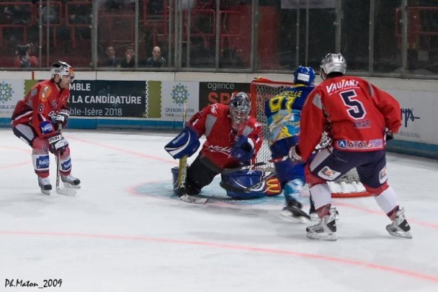 Photo hockey album Bercy : Grenoble vs Dijon -PM