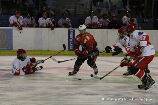 Photo hockey match Montpellier  - Valence le 11/11/2017