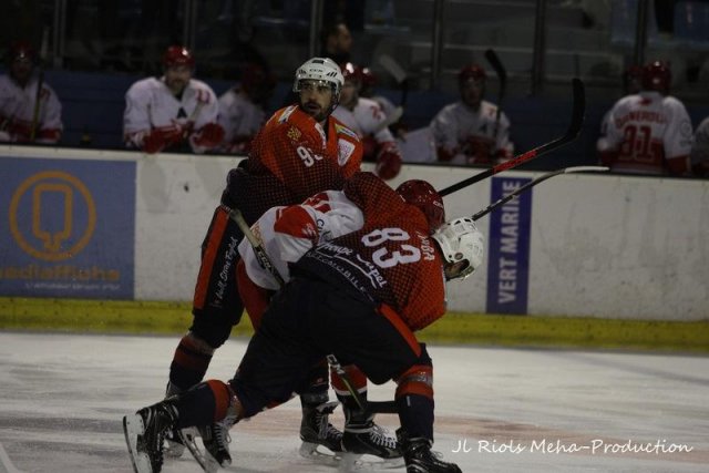 Photo hockey match Montpellier  - Valence le 11/11/2017
