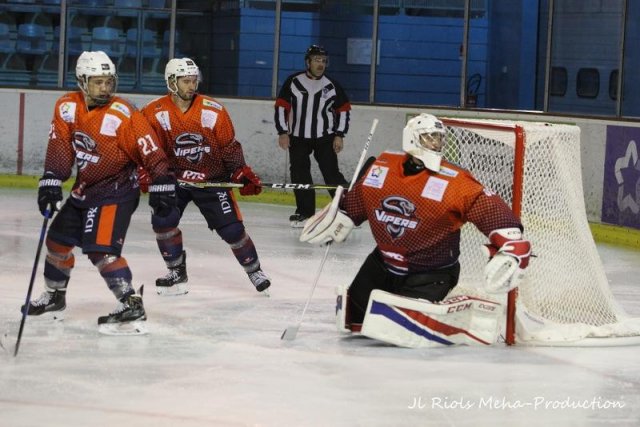 Photo hockey match Montpellier  - Valence le 11/11/2017