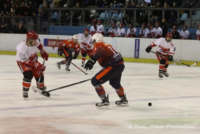 Photo hockey match Montpellier  - Valence le 11/11/2017