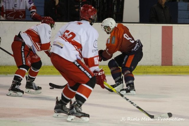 Photo hockey match Montpellier  - Valence le 11/11/2017