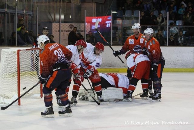 Photo hockey match Montpellier  - Valence le 11/11/2017