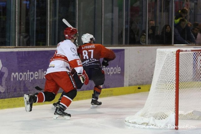 Photo hockey match Montpellier  - Valence le 11/11/2017