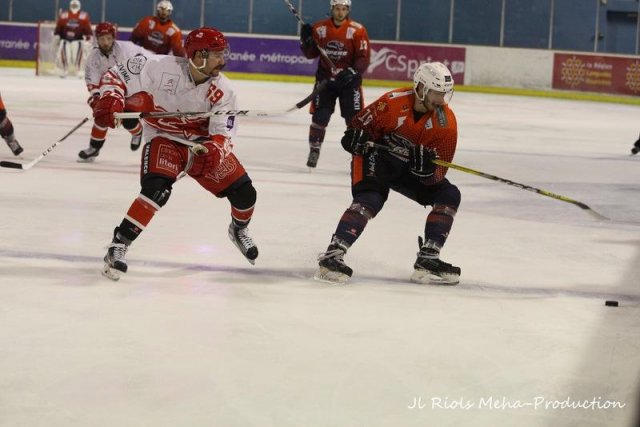 Photo hockey match Montpellier  - Valence le 11/11/2017