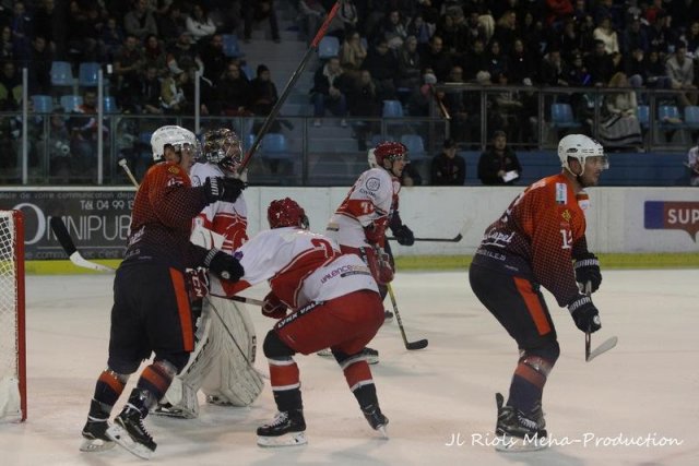 Photo hockey match Montpellier  - Valence le 11/11/2017