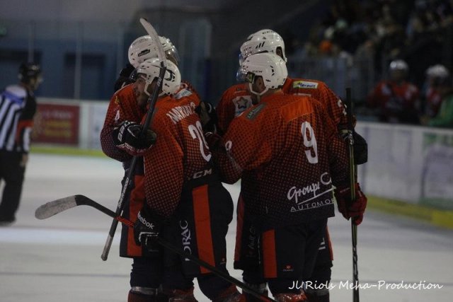 Photo hockey match Montpellier  - Valence le 11/11/2017