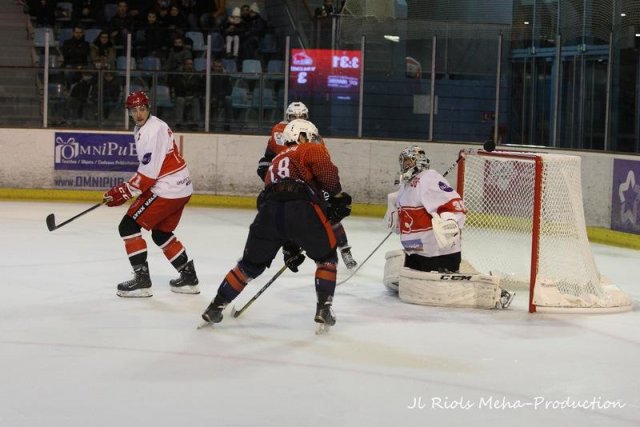 Photo hockey match Montpellier  - Valence le 11/11/2017