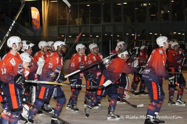 Photo hockey match Montpellier  - Valence le 11/11/2017
