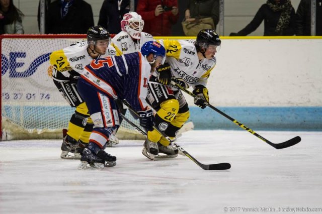 Photo hockey match Clermont-Ferrand - Roanne le 11/11/2017