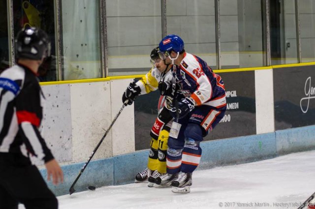 Photo hockey match Clermont-Ferrand - Roanne le 11/11/2017