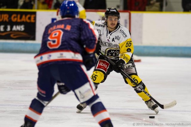 Photo hockey match Clermont-Ferrand - Roanne le 11/11/2017