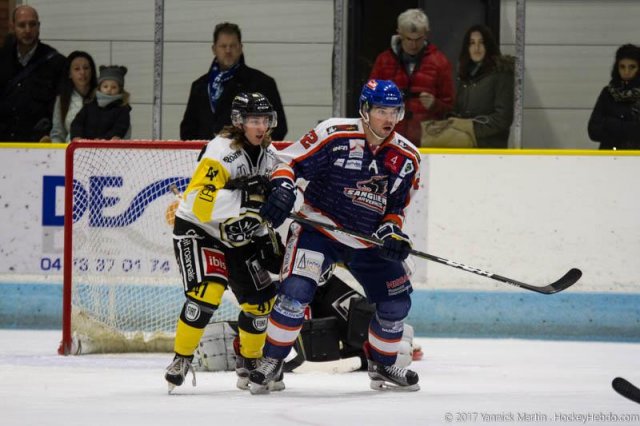 Photo hockey match Clermont-Ferrand - Roanne le 11/11/2017