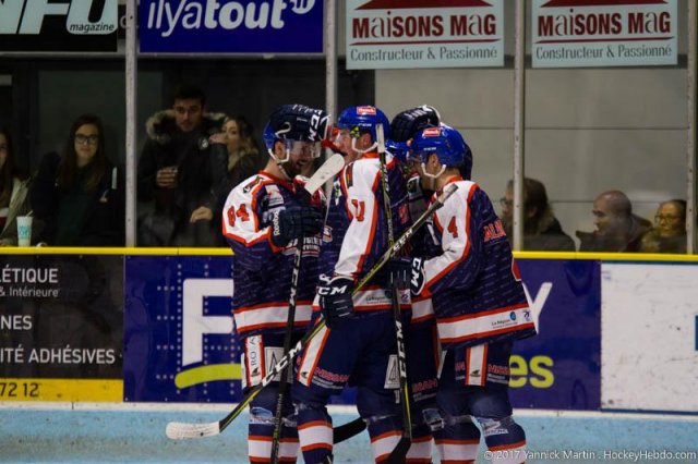 Photo hockey match Clermont-Ferrand - Roanne le 11/11/2017