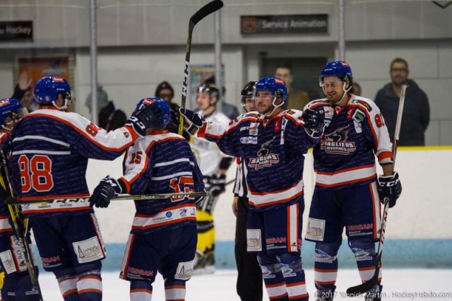 Photo hockey match Clermont-Ferrand - Roanne le 11/11/2017