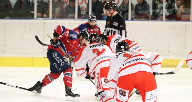Photo hockey match Angers  - Bordeaux le 14/11/2017