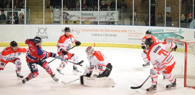 Photo hockey match Angers  - Bordeaux le 14/11/2017