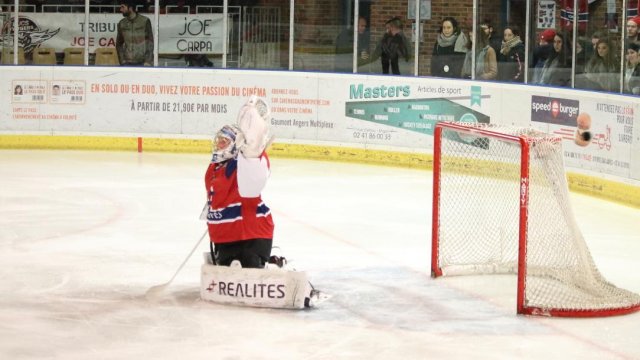Photo hockey match Angers  - Bordeaux le 14/11/2017