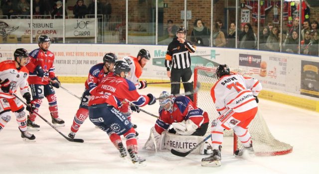 Photo hockey match Angers  - Bordeaux le 14/11/2017