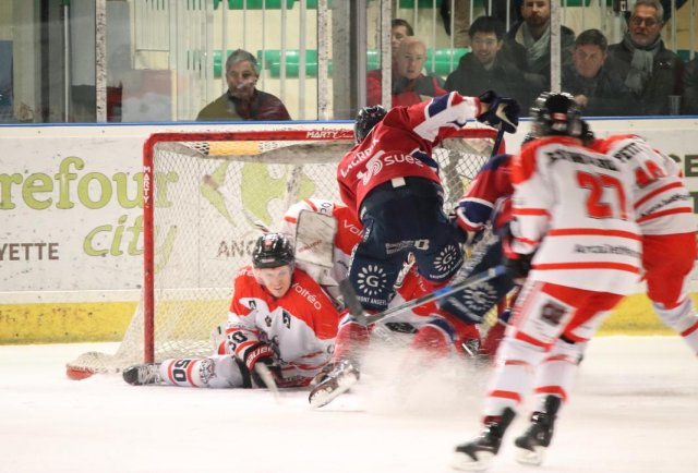 Photo hockey match Angers  - Bordeaux le 14/11/2017