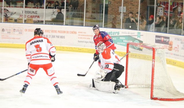 Photo hockey match Angers  - Bordeaux le 14/11/2017