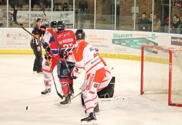 Photo hockey match Angers  - Bordeaux le 14/11/2017