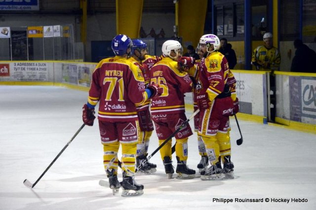 Photo hockey match Dijon  - Evry / Viry Mineur le 18/11/2017