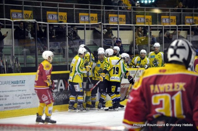 Photo hockey match Dijon  - Evry / Viry Mineur le 18/11/2017