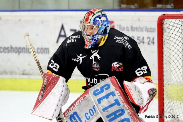 Photo hockey match Nice - Epinal  le 17/11/2017