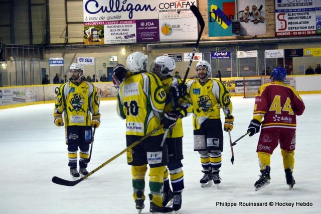 Photo hockey match Dijon  - Evry / Viry Mineur le 18/11/2017