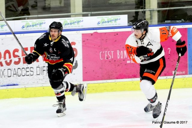 Photo hockey match Nice - Epinal  le 17/11/2017