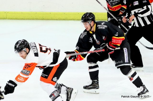Photo hockey match Nice - Epinal  le 17/11/2017