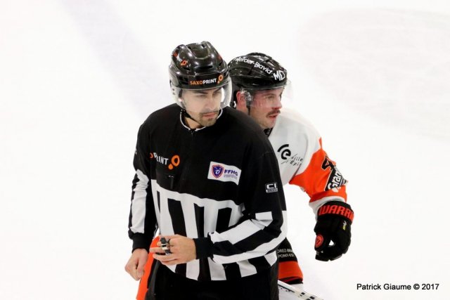 Photo hockey match Nice - Epinal  le 17/11/2017