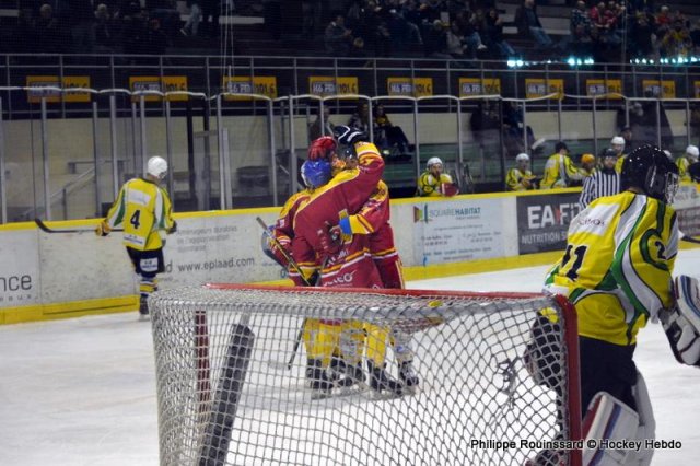Photo hockey match Dijon  - Evry / Viry Mineur le 18/11/2017