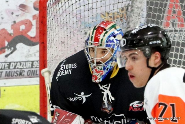 Photo hockey match Nice - Epinal  le 17/11/2017