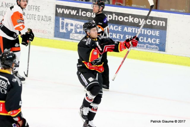 Photo hockey match Nice - Epinal  le 17/11/2017