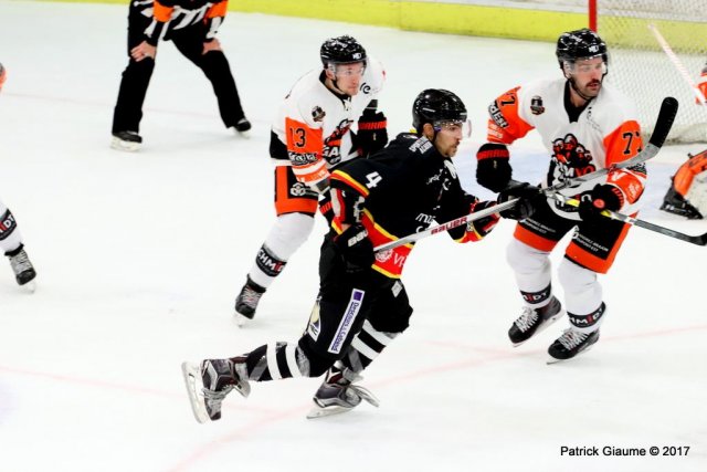 Photo hockey match Nice - Epinal  le 17/11/2017