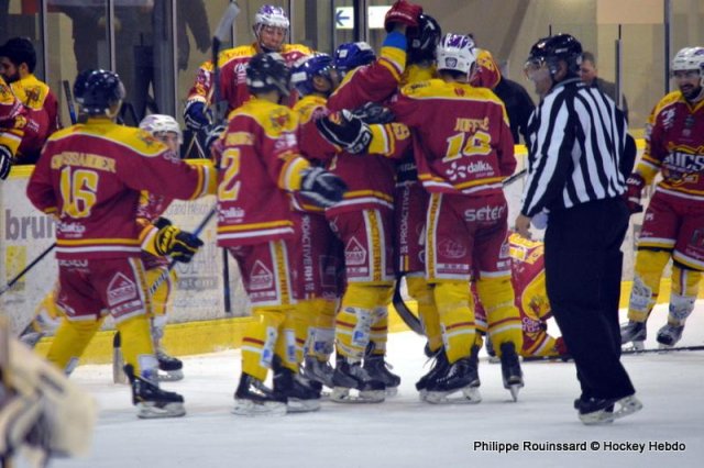 Photo hockey match Dijon  - Evry / Viry Mineur le 18/11/2017