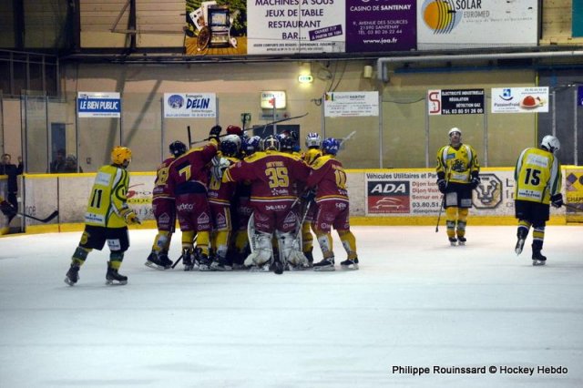 Photo hockey match Dijon  - Evry / Viry Mineur le 18/11/2017