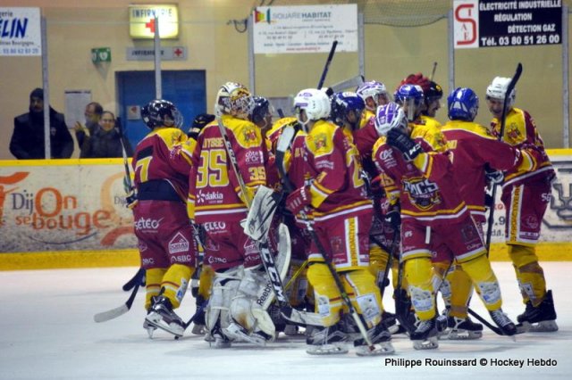 Photo hockey match Dijon  - Evry / Viry Mineur le 18/11/2017