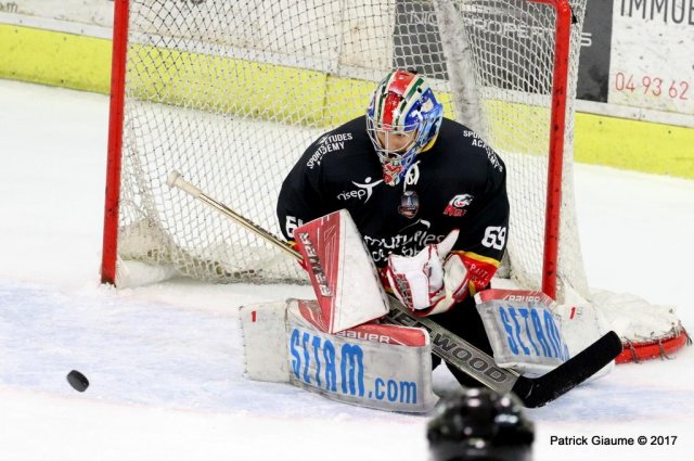 Photo hockey match Nice - Epinal  le 17/11/2017