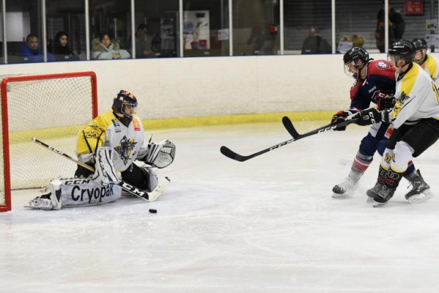 Photo hockey match Wasquehal Lille - Rouen II le 18/11/2017