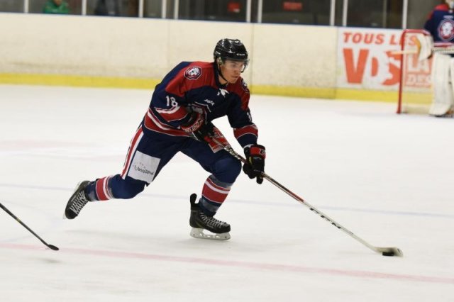 Photo hockey match Wasquehal Lille - Rouen II le 18/11/2017