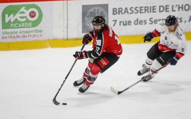 Photo hockey match Amiens  - Nice le 14/11/2017