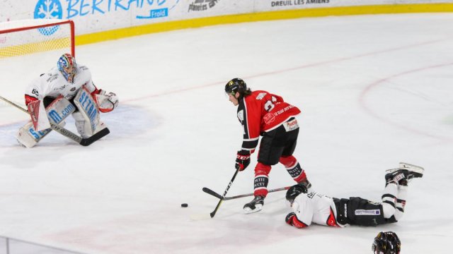 Photo hockey match Amiens  - Nice le 14/11/2017