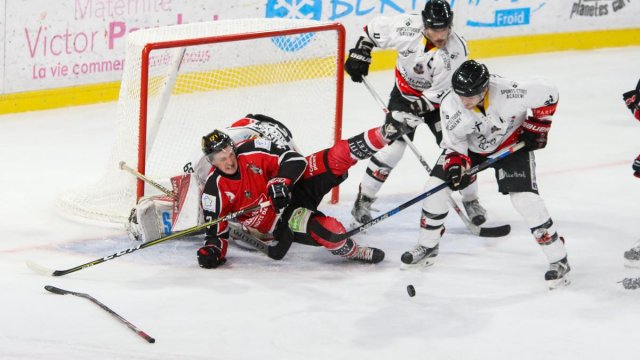 Photo hockey match Amiens  - Nice le 14/11/2017
