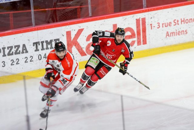 Photo hockey match Amiens  - Bordeaux le 17/11/2017