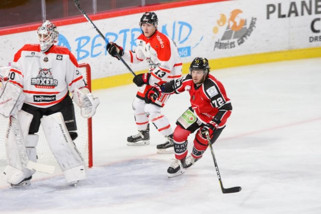 Photo hockey match Amiens  - Bordeaux le 17/11/2017