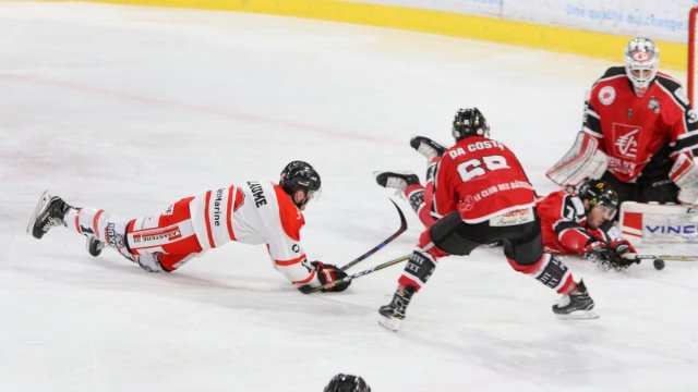 Photo hockey match Amiens  - Bordeaux le 17/11/2017