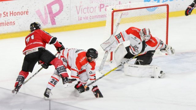 Photo hockey match Amiens  - Bordeaux le 17/11/2017